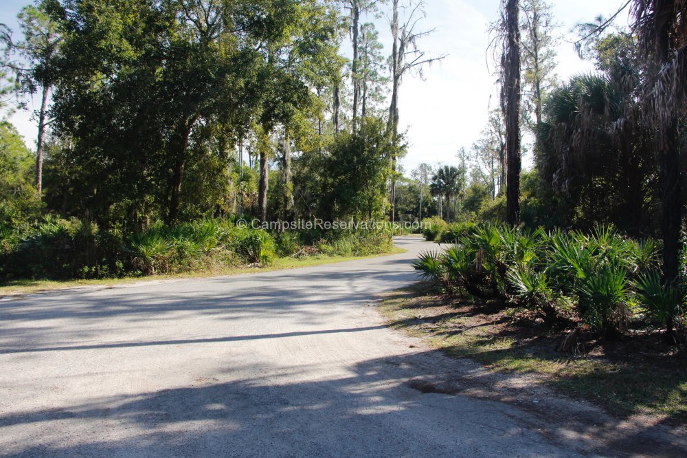 Lake Manatee State Park Campground at Lake Manatee State Park, Florida
